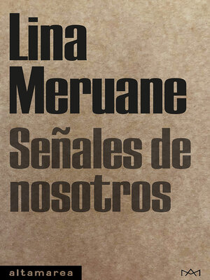 cover image of Señales de nosotros
